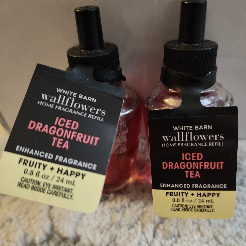 Bath & Body Works Iced Dragonfruit Tea Wallflower Refills - Qty (2)